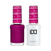 DND Duo Matching Color - #659 Majestic Violet - TTT Nails Supply
