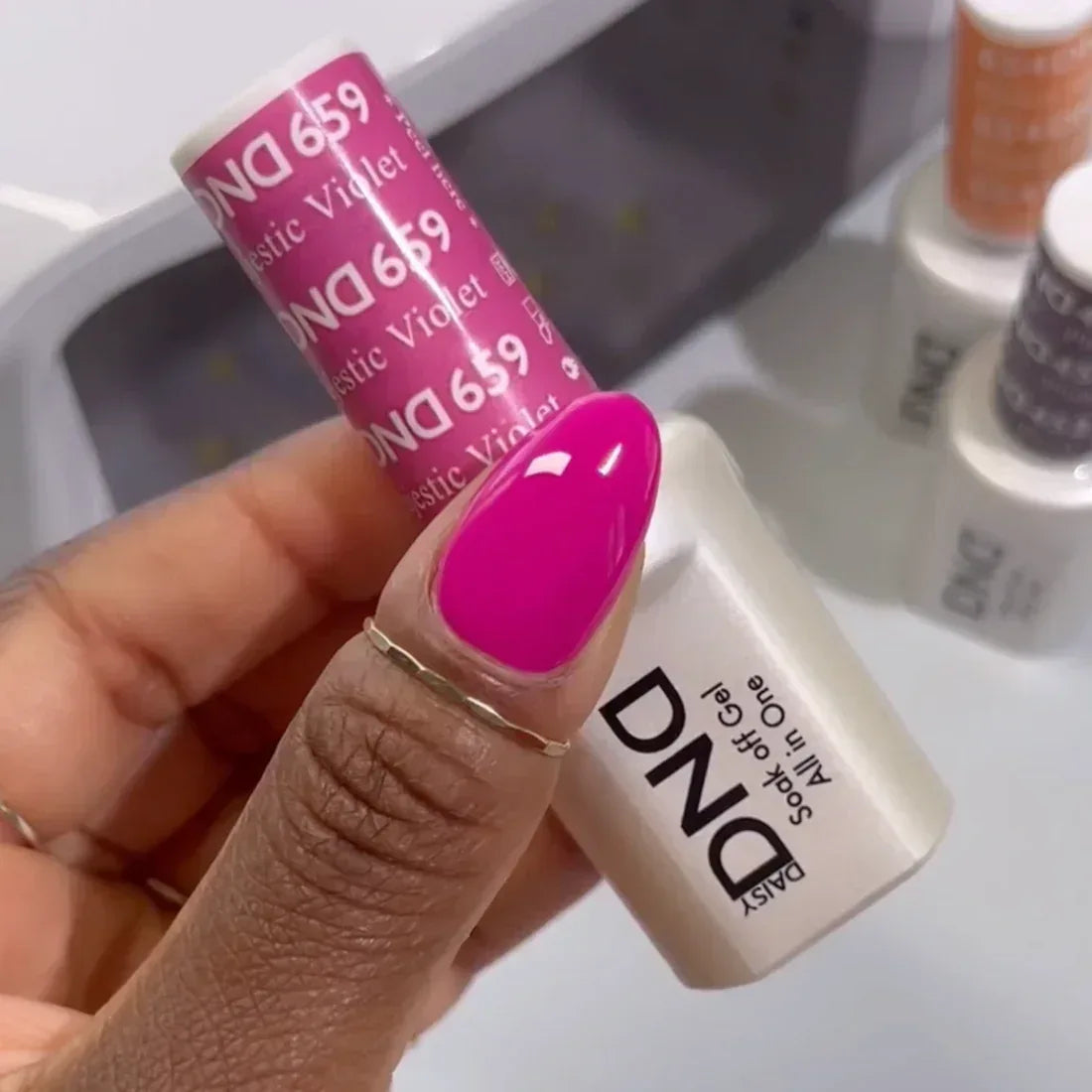 DND Duo Matching Color - #659 Majestic Violet - TTT Nails Supply