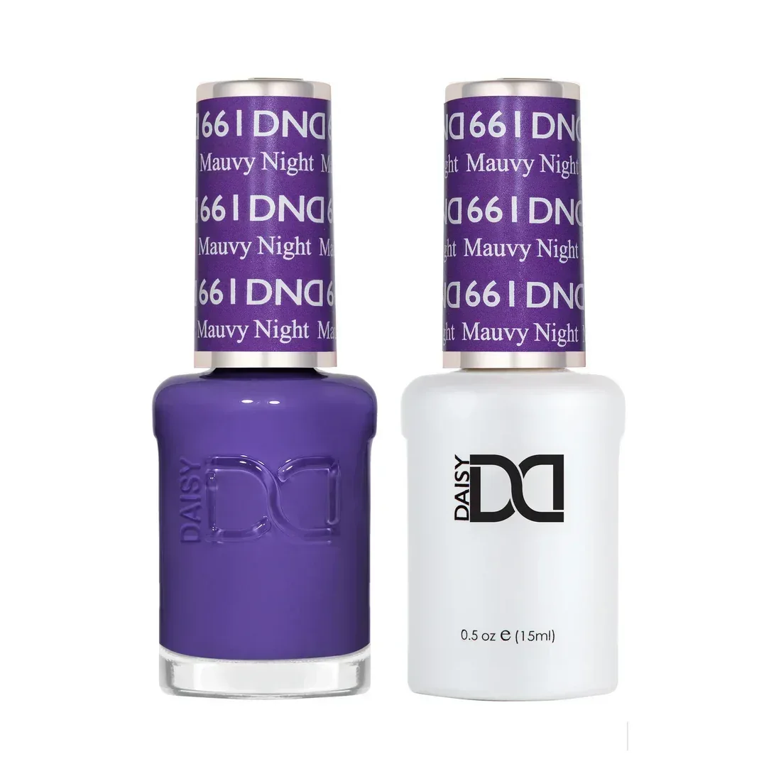 DND Duo Matching Color - #661 Mauvy Night - TTT Nails Supply
