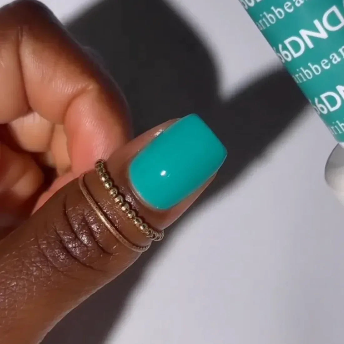 DND Duo Matching Color - #666 Caribbean Sea - TTT Nails Supply