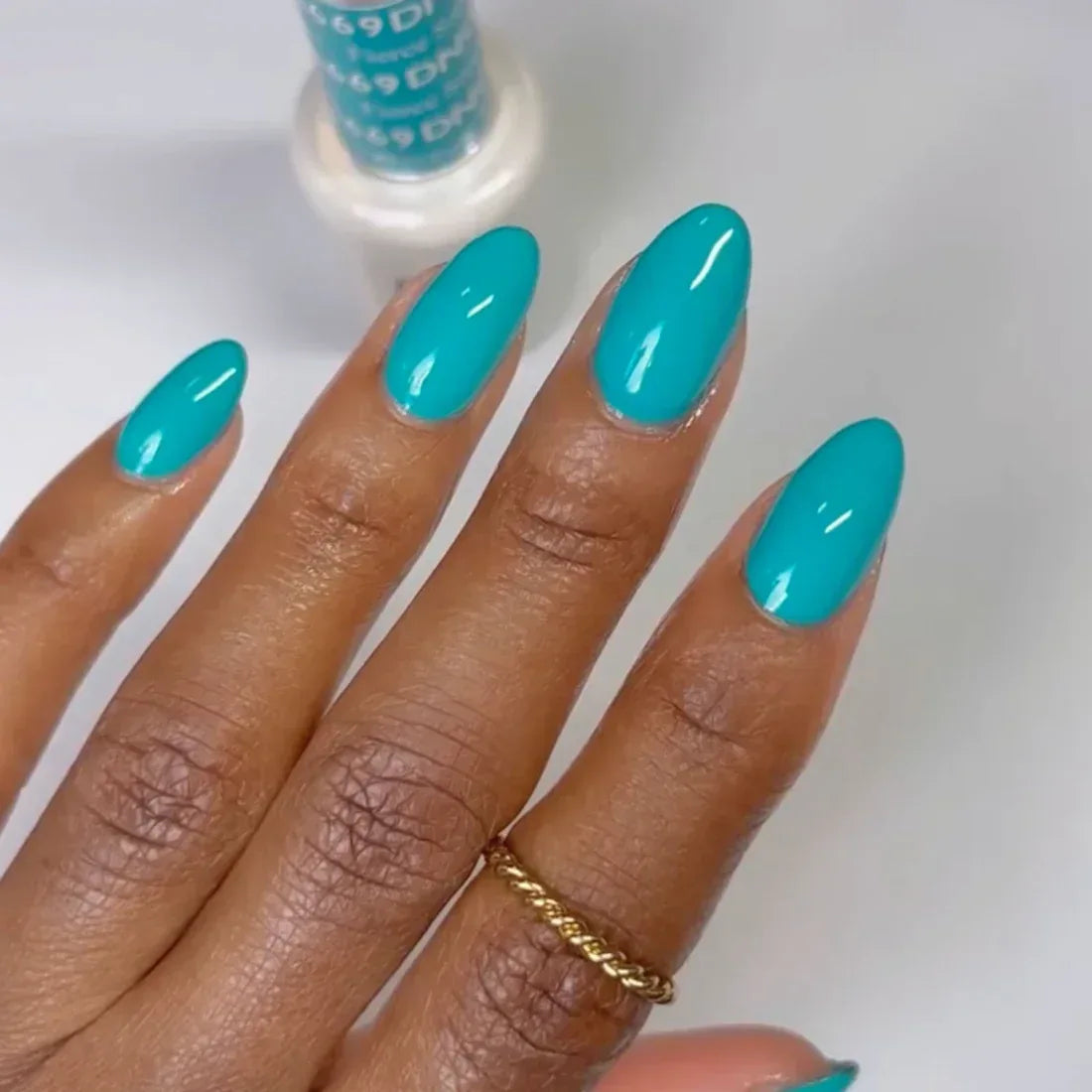DND Duo Matching Color - #669 Fierce Sapphire - TTT Nails Supply