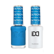 DND Duo Matching Color - #670 Steel a Kiss - TTT Nails Supply