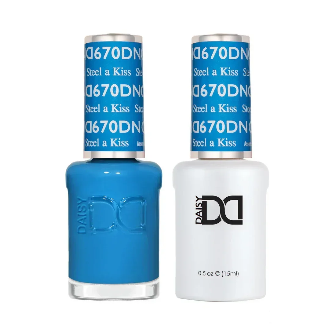 DND Duo Matching Color - #670 Steel a Kiss - TTT Nails Supply