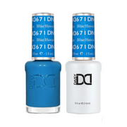 DND Duo Matching Color - #671 Blue Hawaiian - TTT Nails Supply
