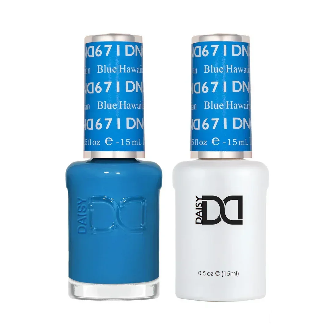 DND Duo Matching Color - #671 Blue Hawaiian - TTT Nails Supply