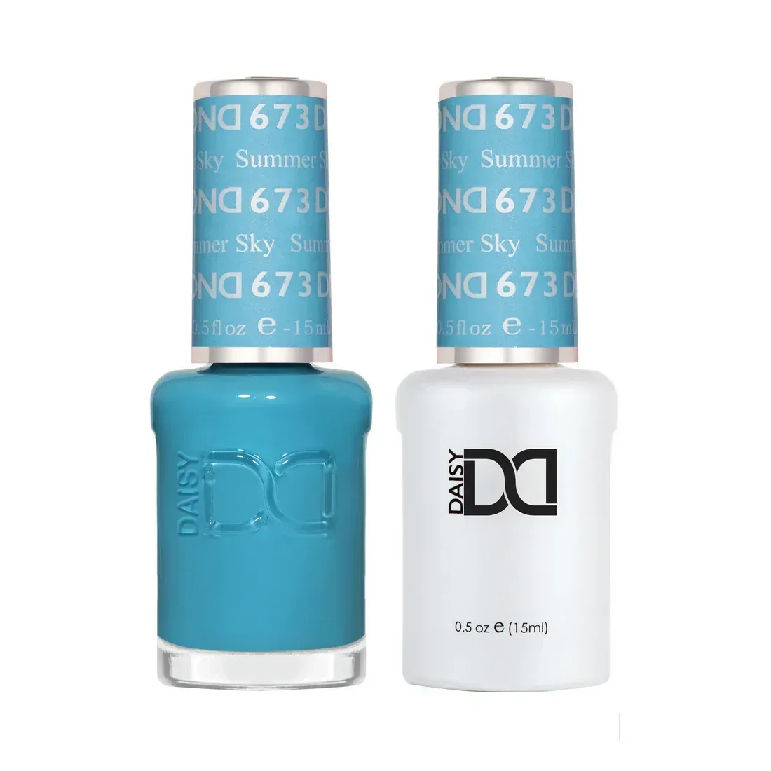 DND Duo Matching Color - #673 Summer Sky - TTT Nails Supply