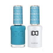 DND Duo Matching Color - #673 Summer Sky - TTT Nails Supply