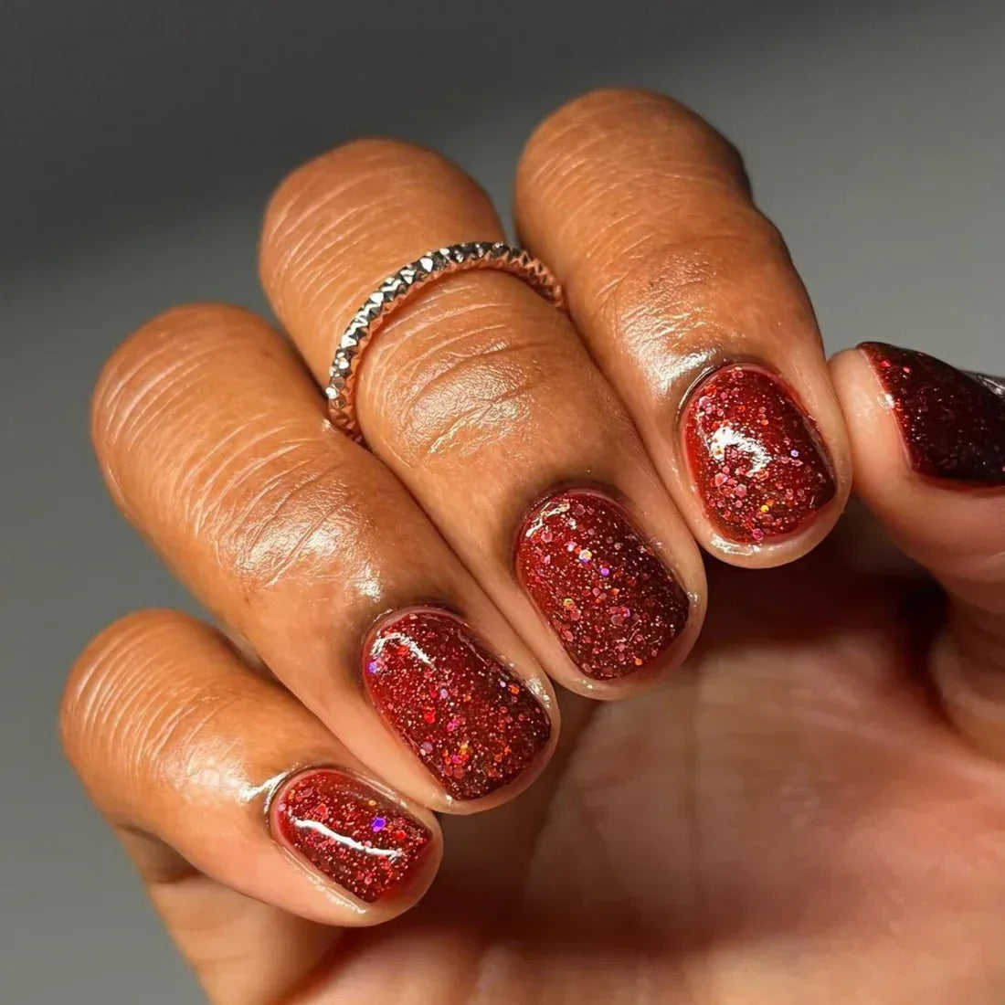 DND Duo Matching Color - #675 Red Eyeshadow - TTT Nails Supply