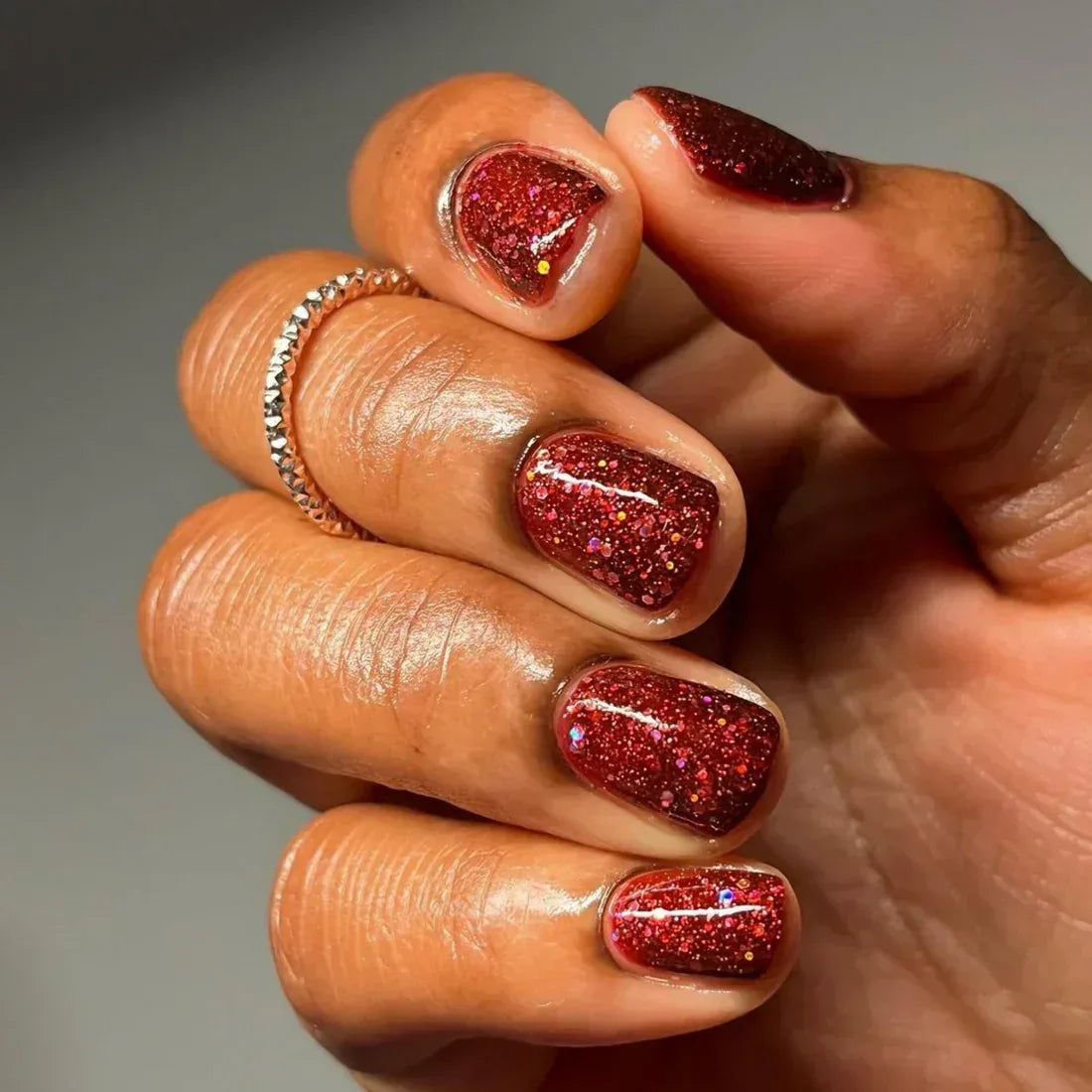 DND Duo Matching Color - #675 Red Eyeshadow - TTT Nails Supply