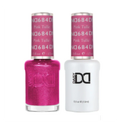 DND Duo Matching Color - #684 Pink Tulle - TTT Nails Supply