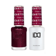 DND Duo Matching Color - #687 Grape Nectar - TTT Nails Supply