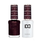 DND Duo Matching Color - #697 Sizzlin Cinnamon - TTT Nails Supply