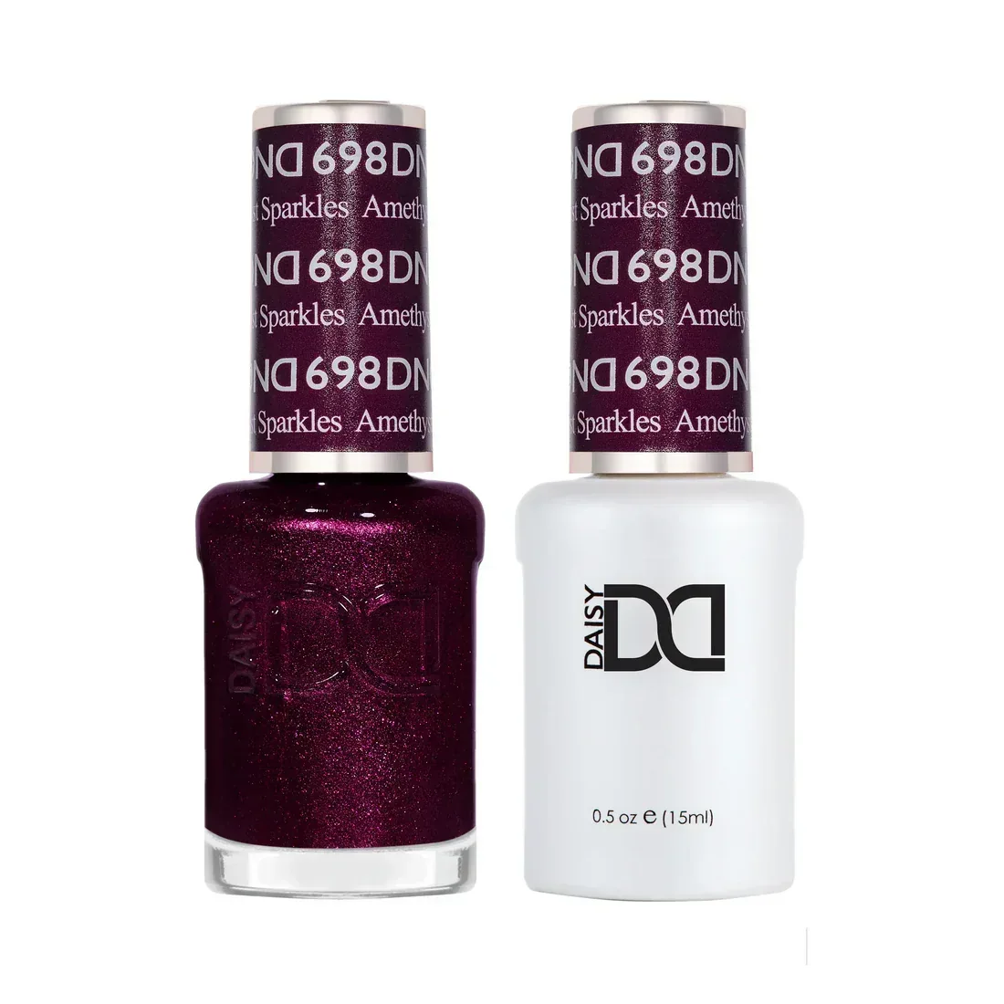 DND Duo Matching Color - #698 Amethyst Sparkles - TTT Nails Supply