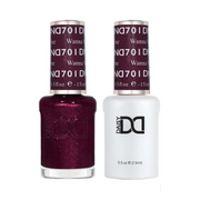 DND Duo Matching Color - #701 Wanna Wine - TTT Nails Supply