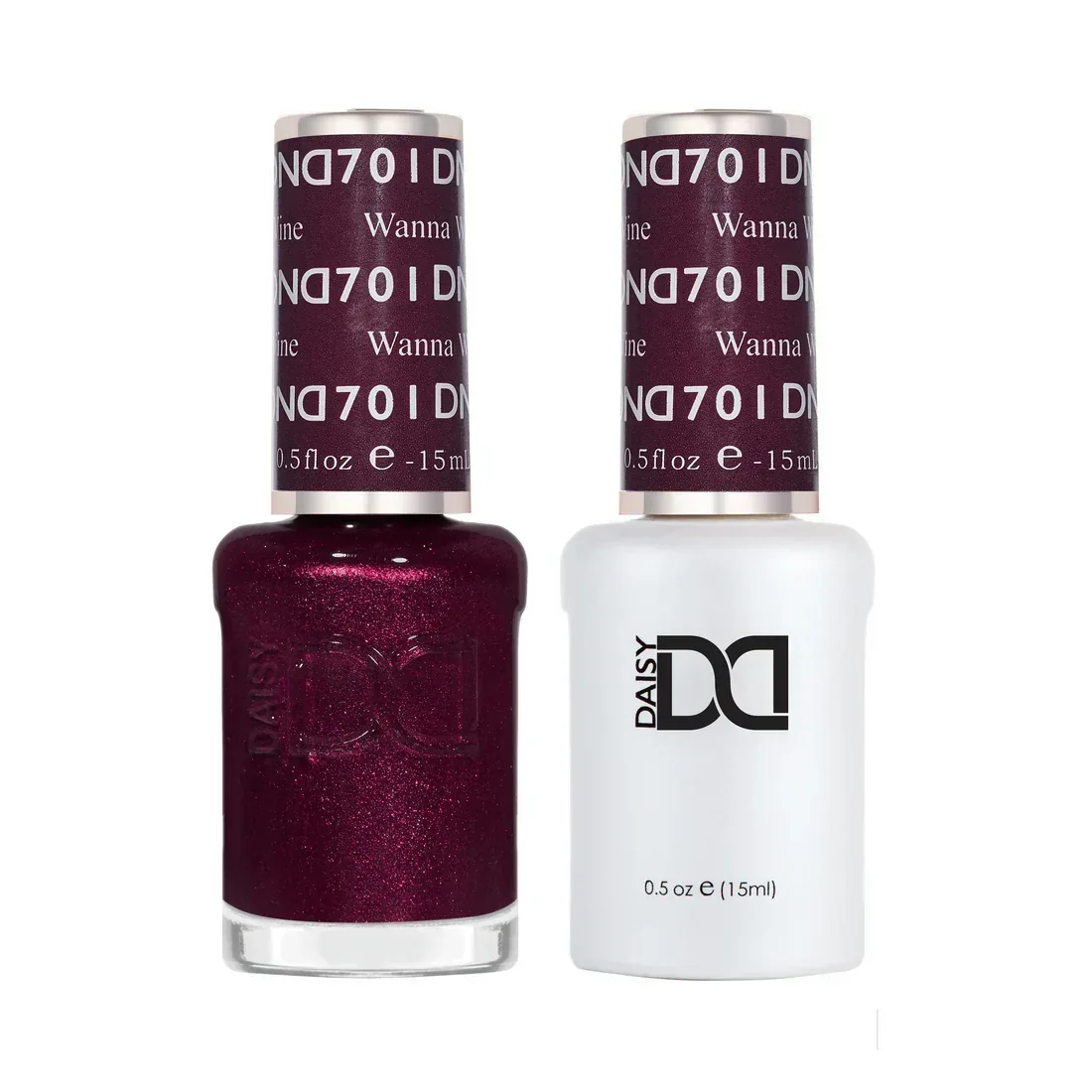 DND Duo Matching Color - #701 Wanna Wine - TTT Nails Supply