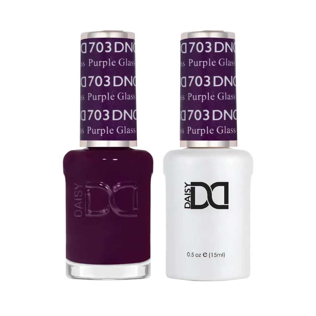 DND Duo Matching Color - #703 Purple Glass - TTT Nails Supply