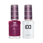 DND Duo Matching Color - #708 Warming Rose - TTT Nails Supply