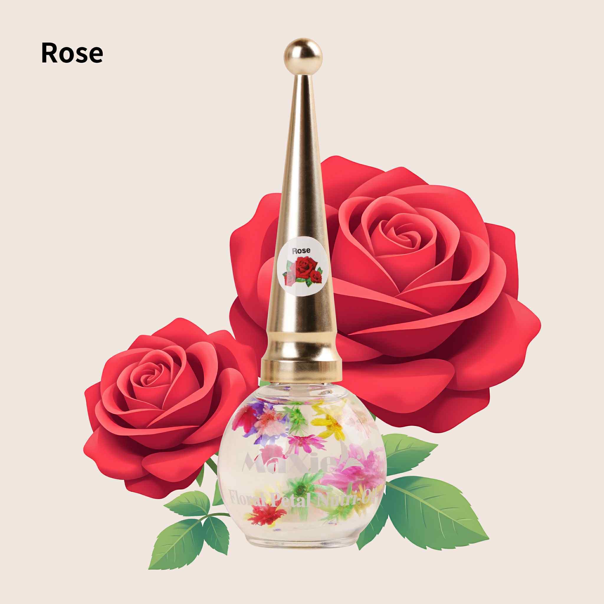 MAXIE Blossom Cuticle Oil 0.5oz - ROSE