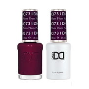 DND Duo Matching Color - #731 Plum - TTT Nails Supply