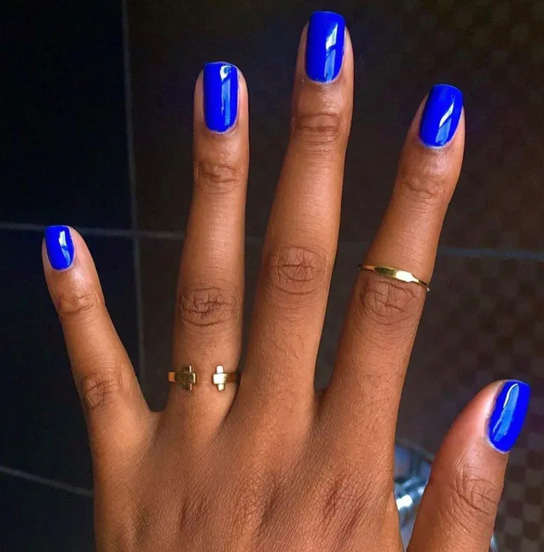 DND Duo Matching Color - #734 Berry Blue - TTT Nails Supply