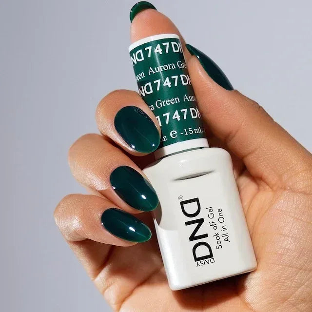 DND Duo Matching Color - #747 Aurora Green - TTT Nails Supply