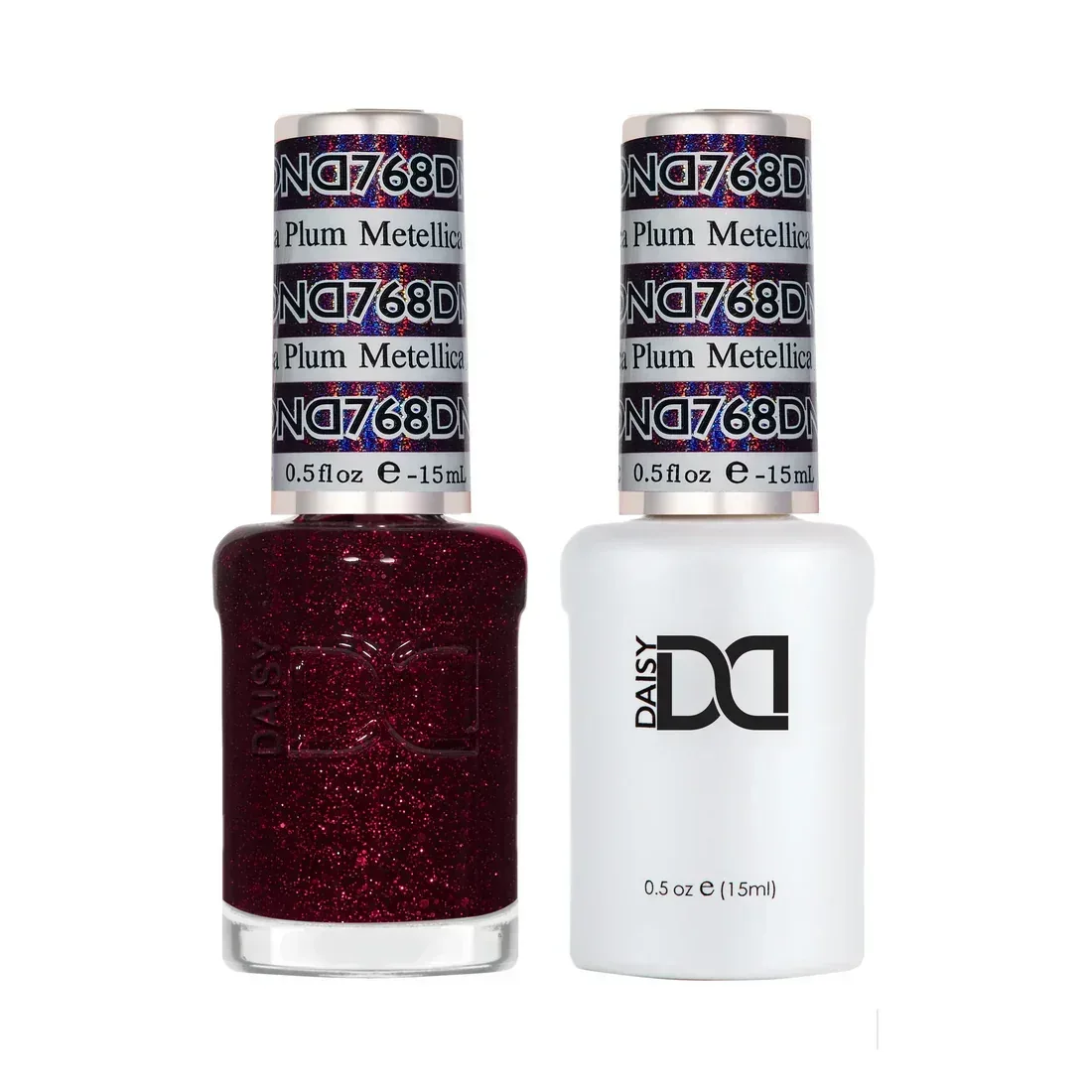 DND Duo Matching Color - #768 Metallica Plum - TTT Nails Supply