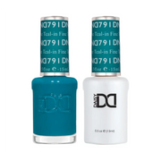 DND Duo Matching Color - #791 Teal-in Fine - TTT Nails Supply