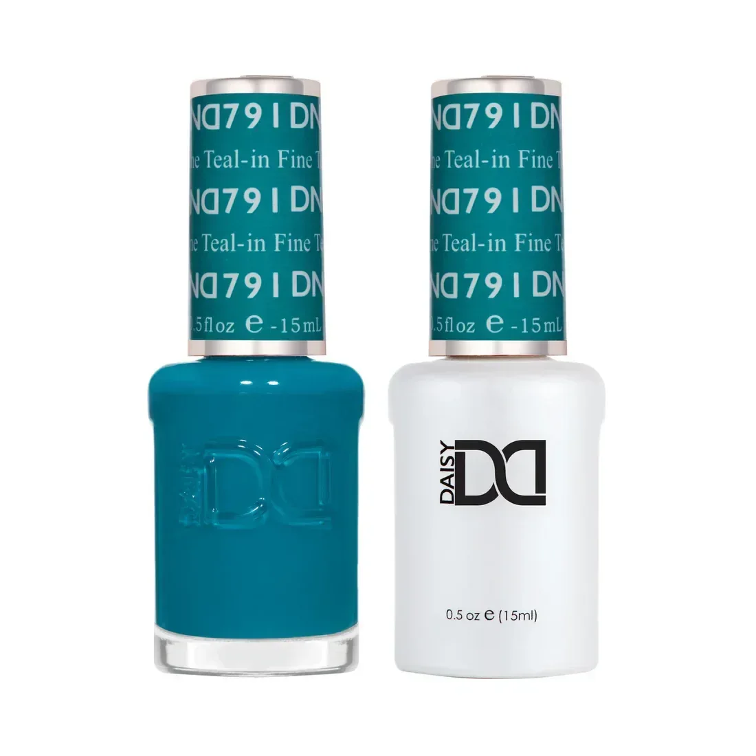 DND Duo Matching Color - #791 Teal-in Fine - TTT Nails Supply