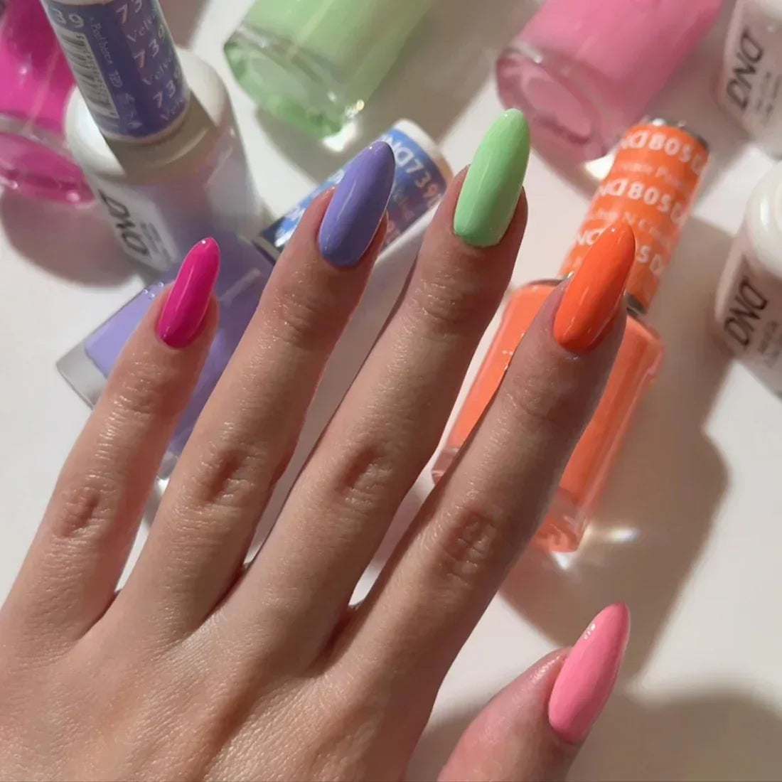 DND Duo Matching Color - #806 Pink Matter - TTT Nails Supply