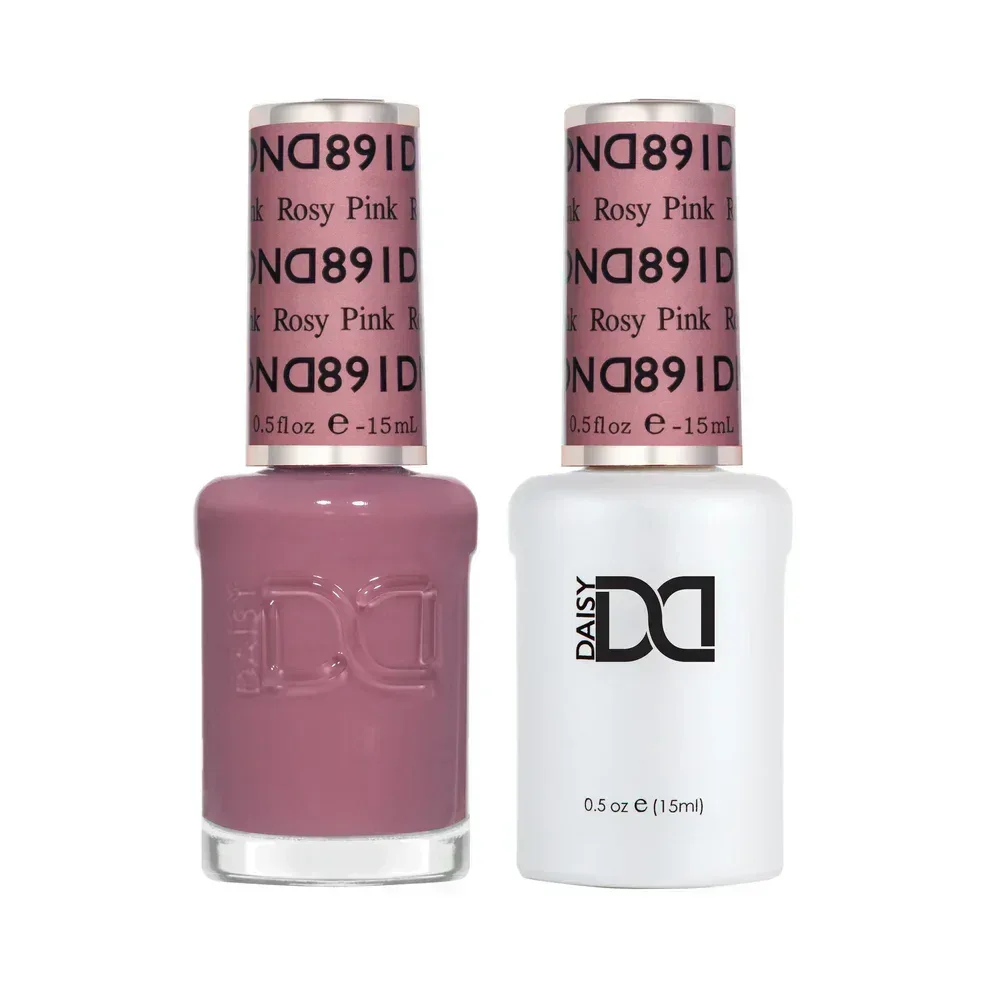 DND Duo Matching Color - #891 Rosy Pink - TTT Nails Supply