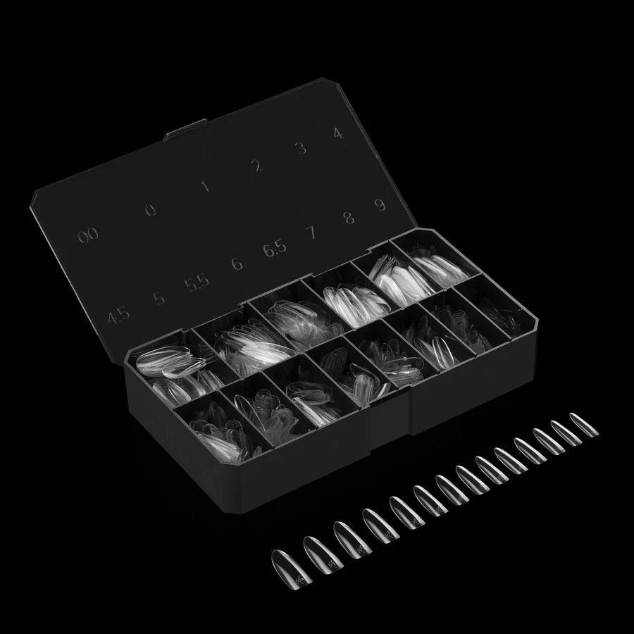 APRES Gel-X Tips 2.0 - Natural Round Long #L (600pcs Box of Tips 14 sizes)