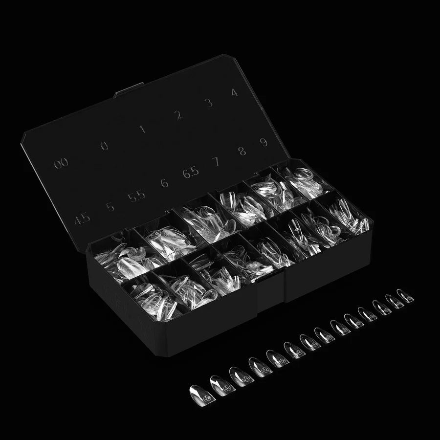APRES Gel-X Tips 2.0 - Natural Round Medium #M (600pcs Box of Tips 14 sizes)