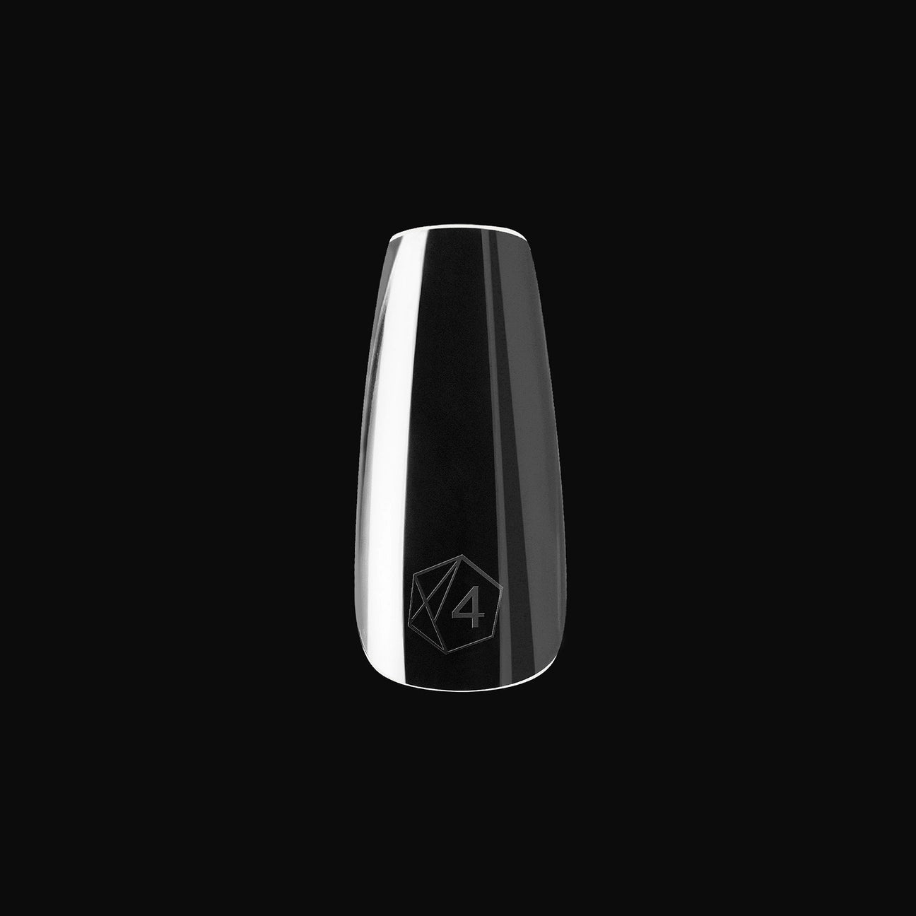 APRES Gel-X Tips 2.0 - Sculpted Coffin Medium #M (600pcs Box of Tips 14 sizes)