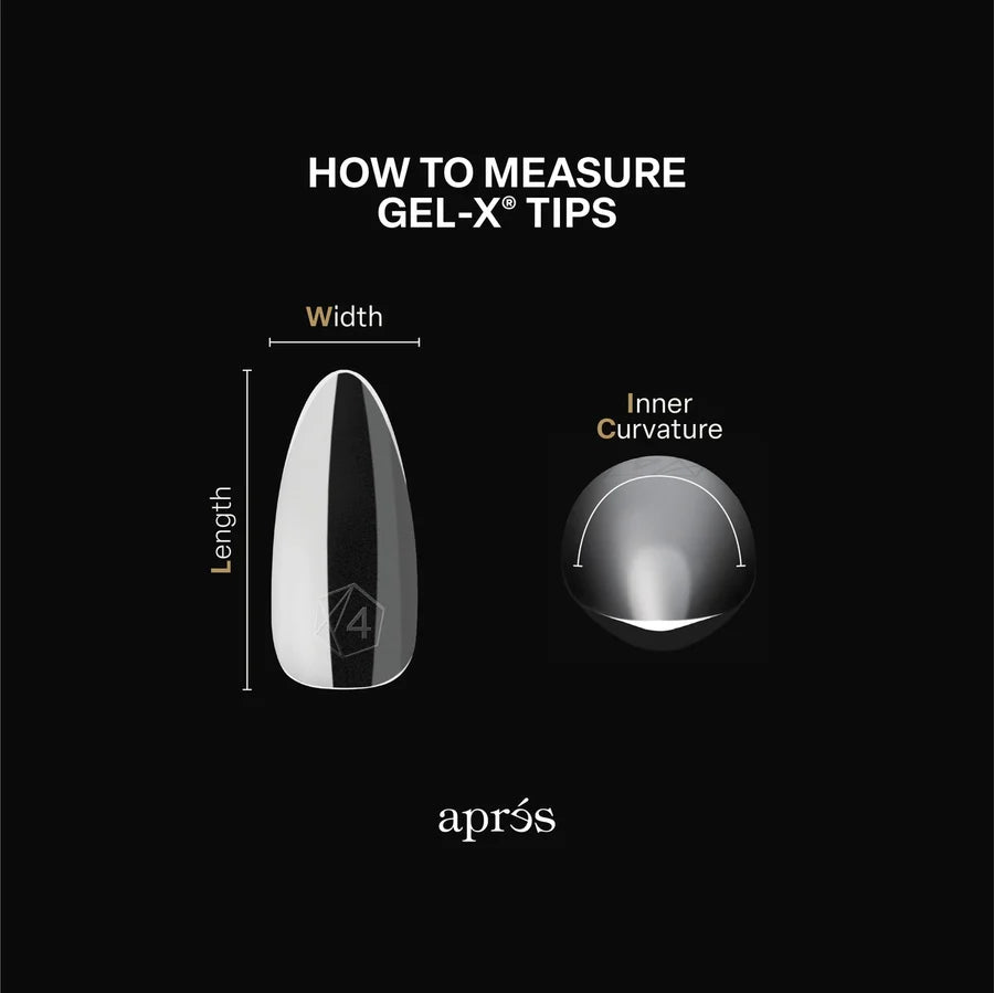 APRES Gel-X Tips 2.0 - Sculpted Stiletto Extra Extra Long #XXL (420pcs Box of Tips 14 sizes)
