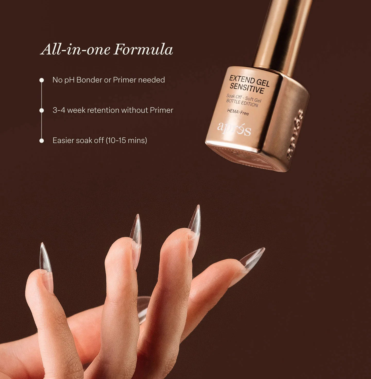 Apres Extend Gel Sensitive (HEMA-free)