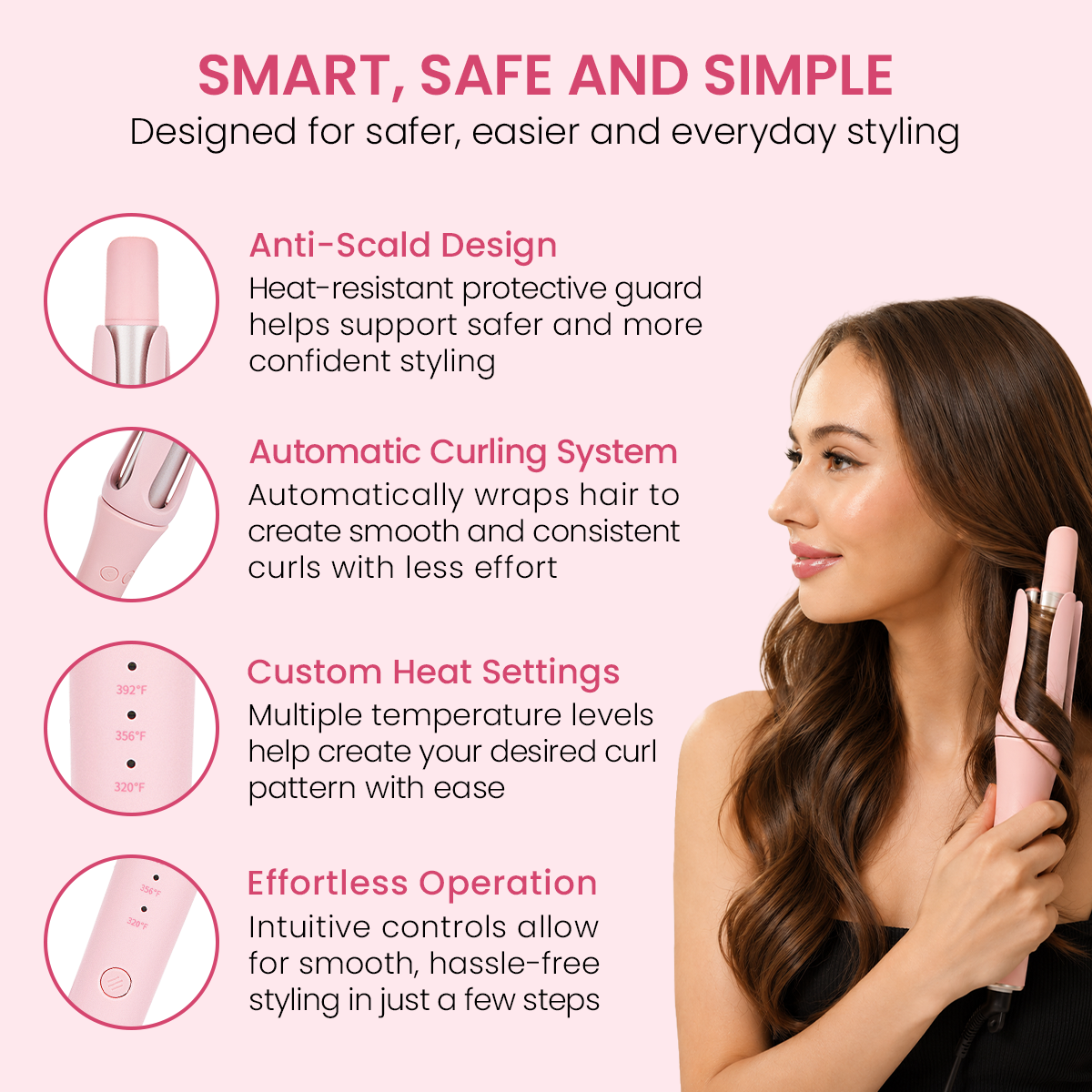 AutoRuby Glam Hair Curler