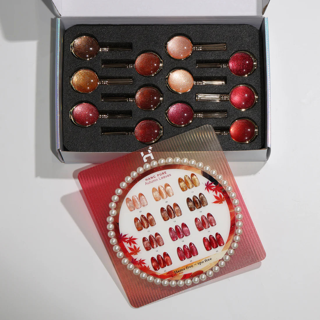 HANG Autumn Leaves, Cat Eye Collection 12 Colors + Free Display & Magnetic ($7.95/ea)