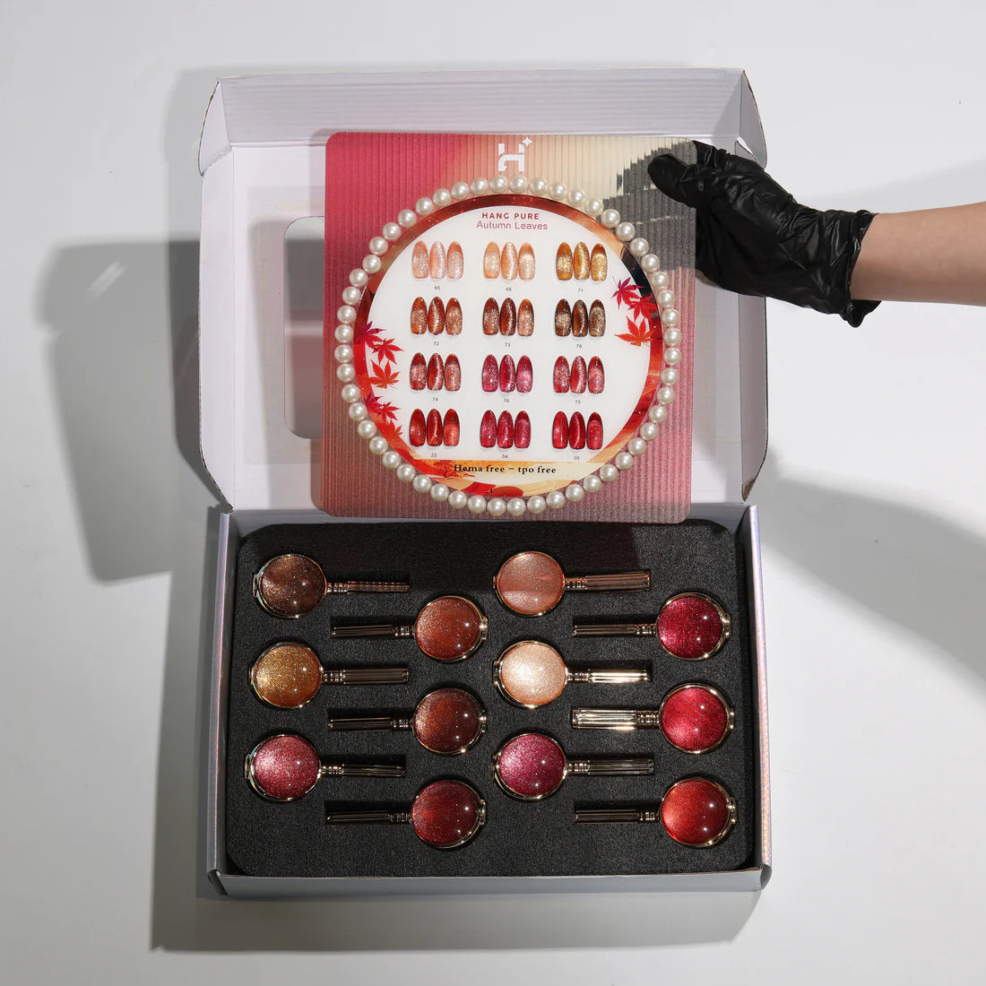HANG Autumn Leaves, Cat Eye Collection 12 Colors + Free Display & Magnetic ($7.95/ea)