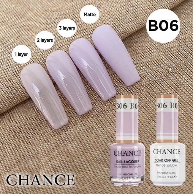 Cre8tion CHANCE Matching Duo Gel Polish 0.5oz - Bare Collection - B05 - TTT Nails Supply