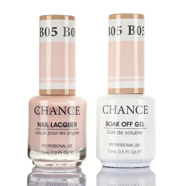 Cre8tion CHANCE Matching Duo Gel Polish 0.5oz - Bare Collection - B05 - TTT Nails Supply