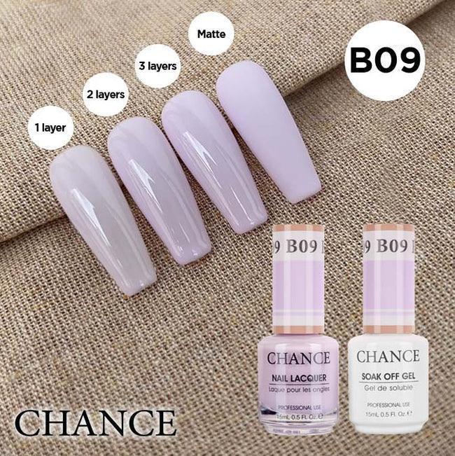 Cre8tion CHANCE Matching Duo Gel Polish 0.5oz - Bare Collection - B09 - TTT Nails Supply