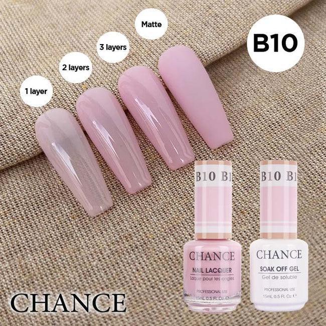 Cre8tion CHANCE Matching Duo Gel Polish 0.5oz - Bare Collection - B10 - TTT Nails Supply