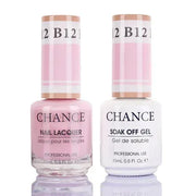 Cre8tion CHANCE Matching Duo Gel Polish 0.5oz - Bare Collection - B11 - TTT Nails Supply