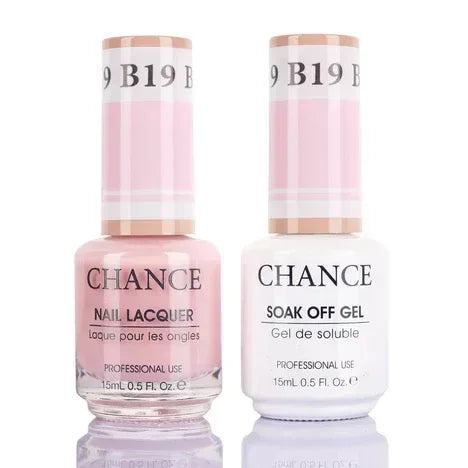 Cre8tion CHANCE Matching Duo Gel Polish 0.5oz - Bare Collection - B19 - TTT Nails Supply