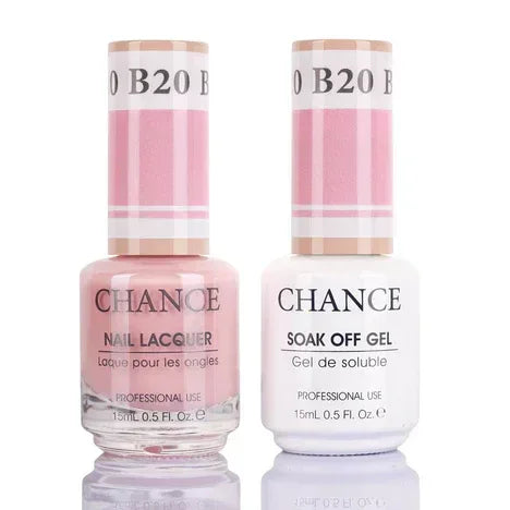 Cre8tion CHANCE Matching Duo Gel Polish 0.5oz - Bare Collection - B20 - TTT Nails Supply
