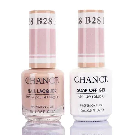 Cre8tion CHANCE Matching Duo Gel Polish 0.5oz - Bare Collection - B28 - TTT Nails Supply