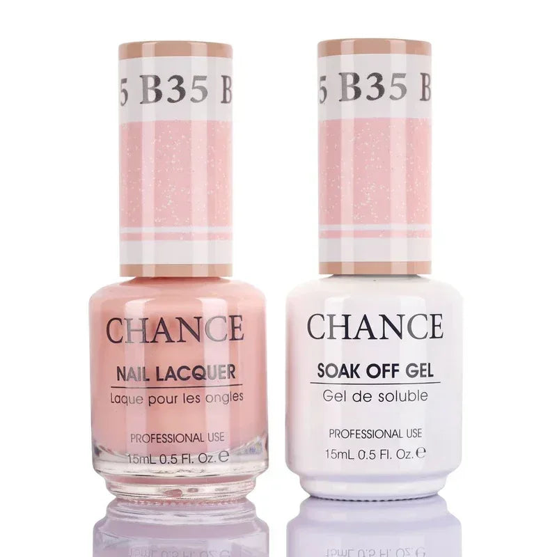 Cre8tion CHANCE Matching Duo Gel Polish 0.5oz - Bare Collection - B35 - TTT Nails Supply