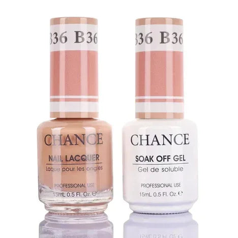 Cre8tion CHANCE Matching Duo Gel Polish 0.5oz - Bare Collection - B36 - TTT Nails Supply