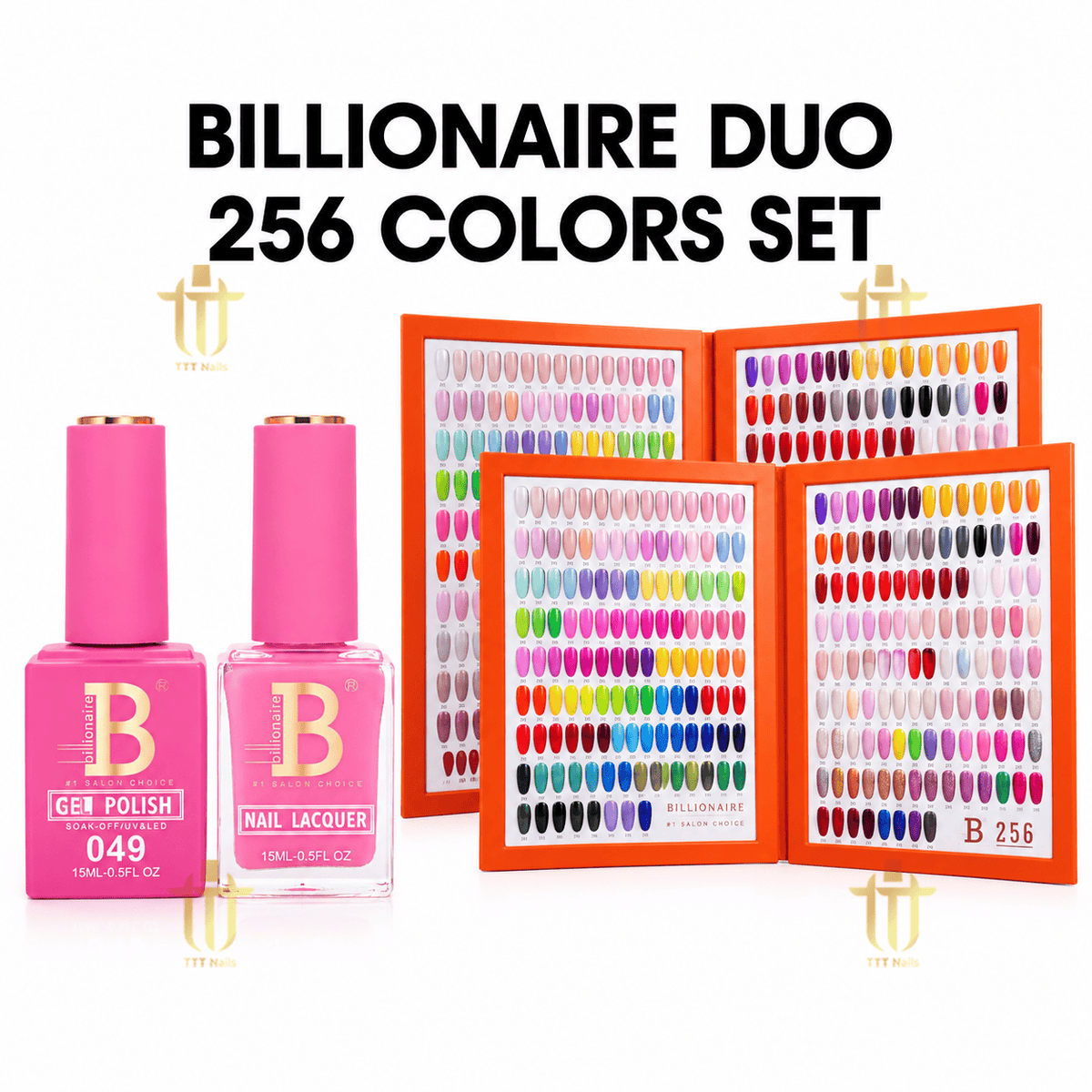 Billionaire Imperial Duo Matching Color - Full set 256 Colors + Free 2 Color Books