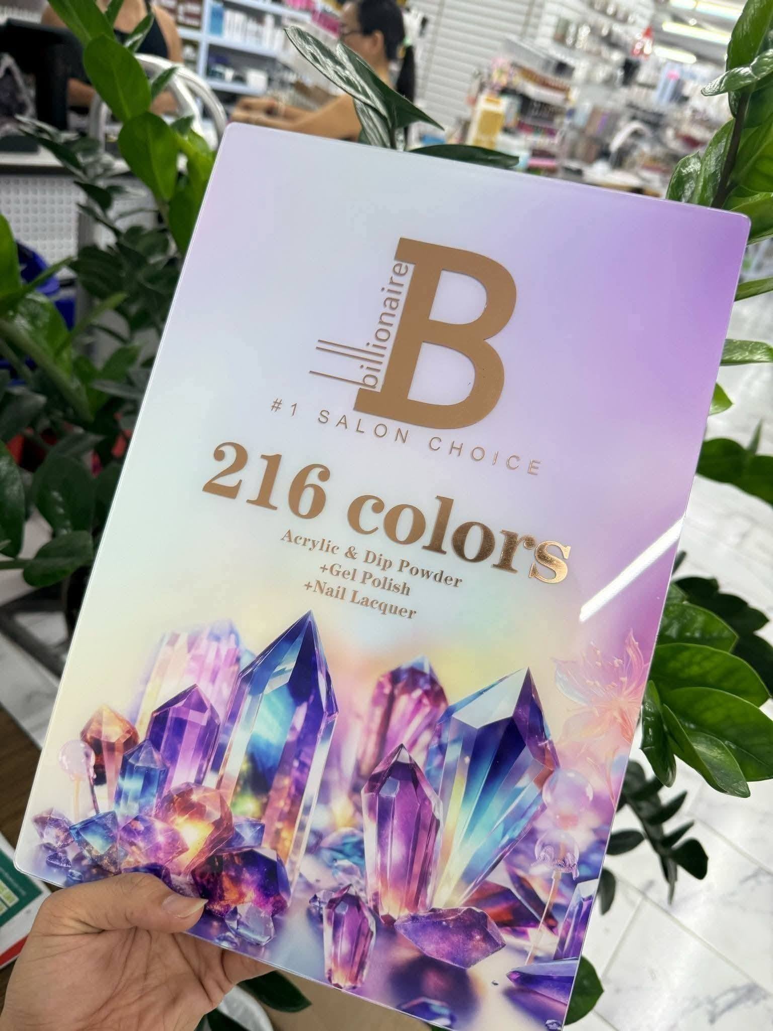 Billionaire Trio Matching Color - Full set 216 Colors + Free 2 Color Books, 2 Cre8tion Cordless LED Lamp
